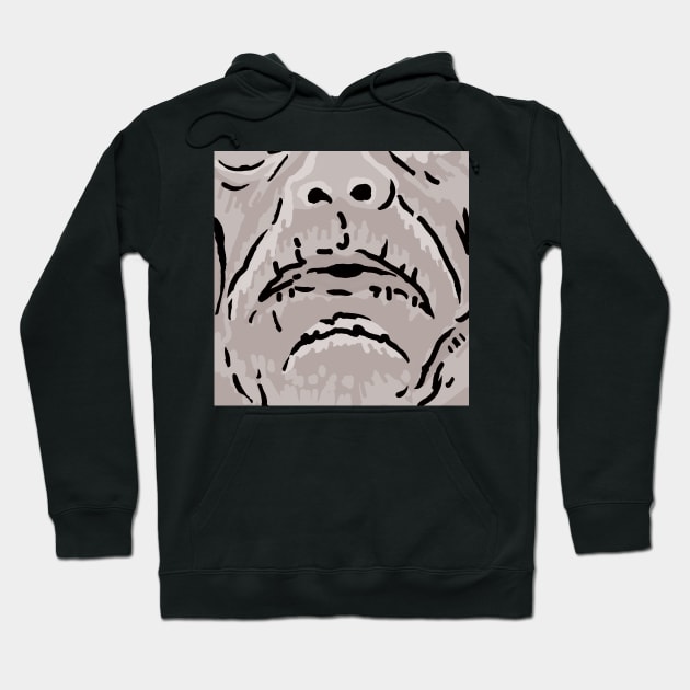 VINTAGE FRANKENSTEIN GREYSCALE Hoodie by HHN UPDATES